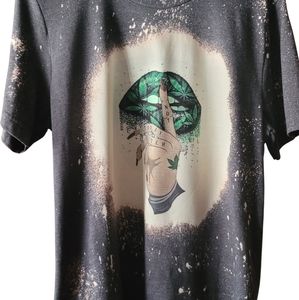 Custom bleached tees